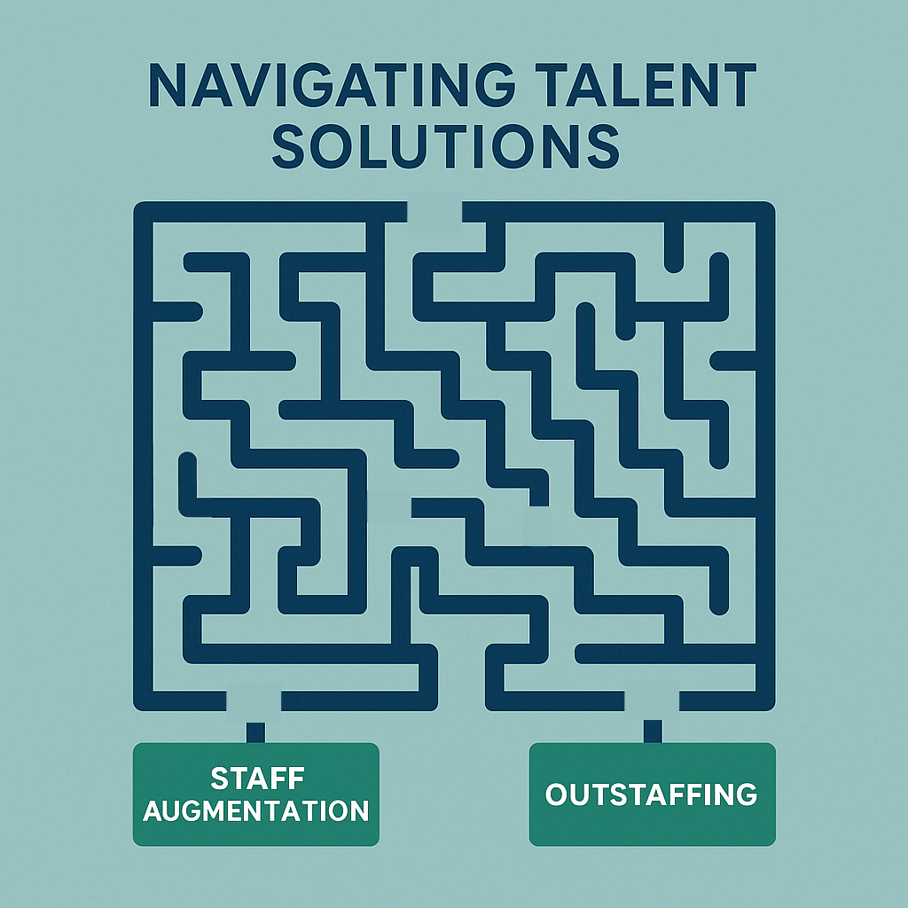 Navigating talent solutions - outstaffing vs. staff augmentation
